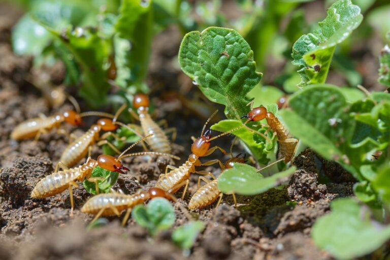 Termites dans jardin mais pas dans maison